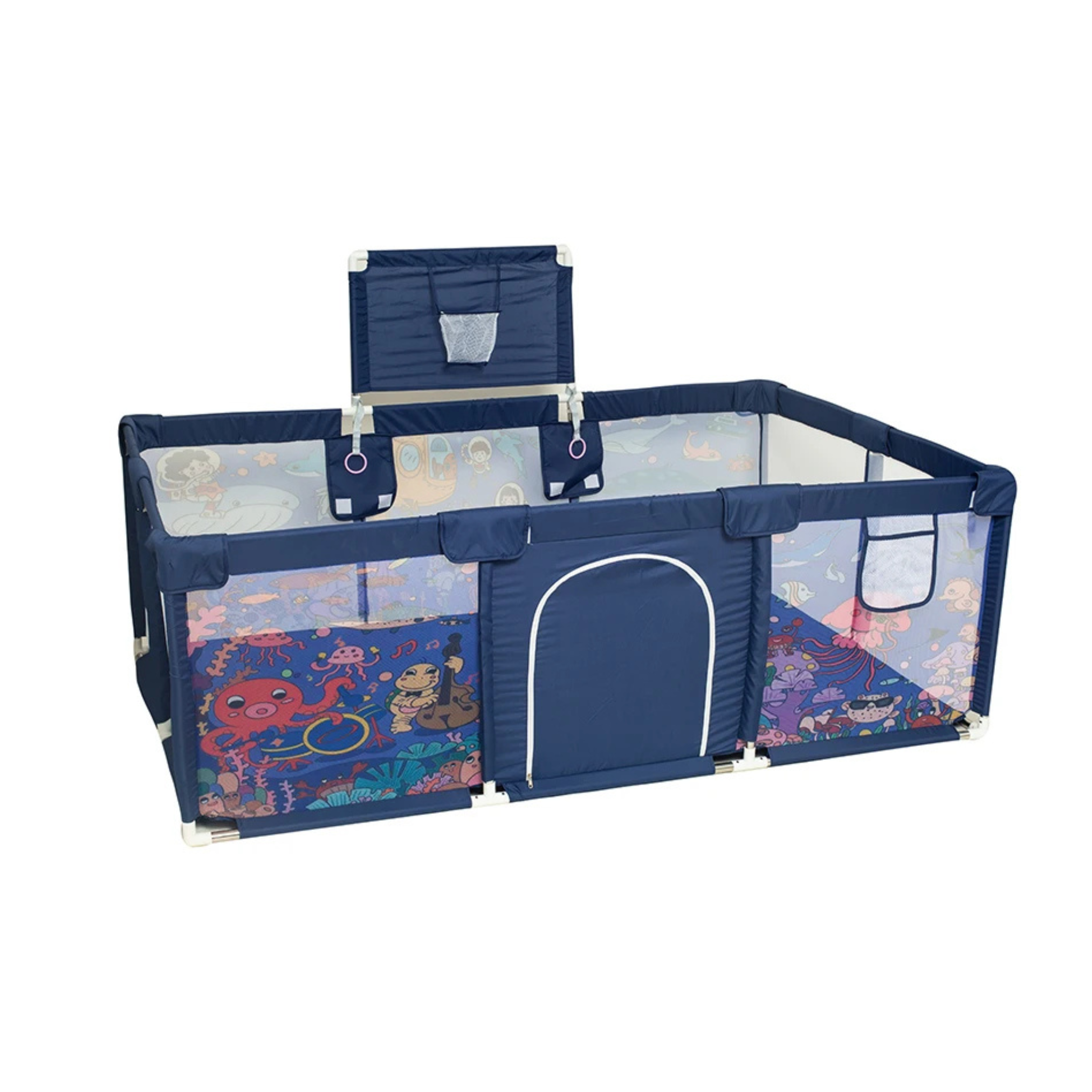 Aire de jeux pour enfants 238 × 124 × 66 cm - Rouge ou Bleu
