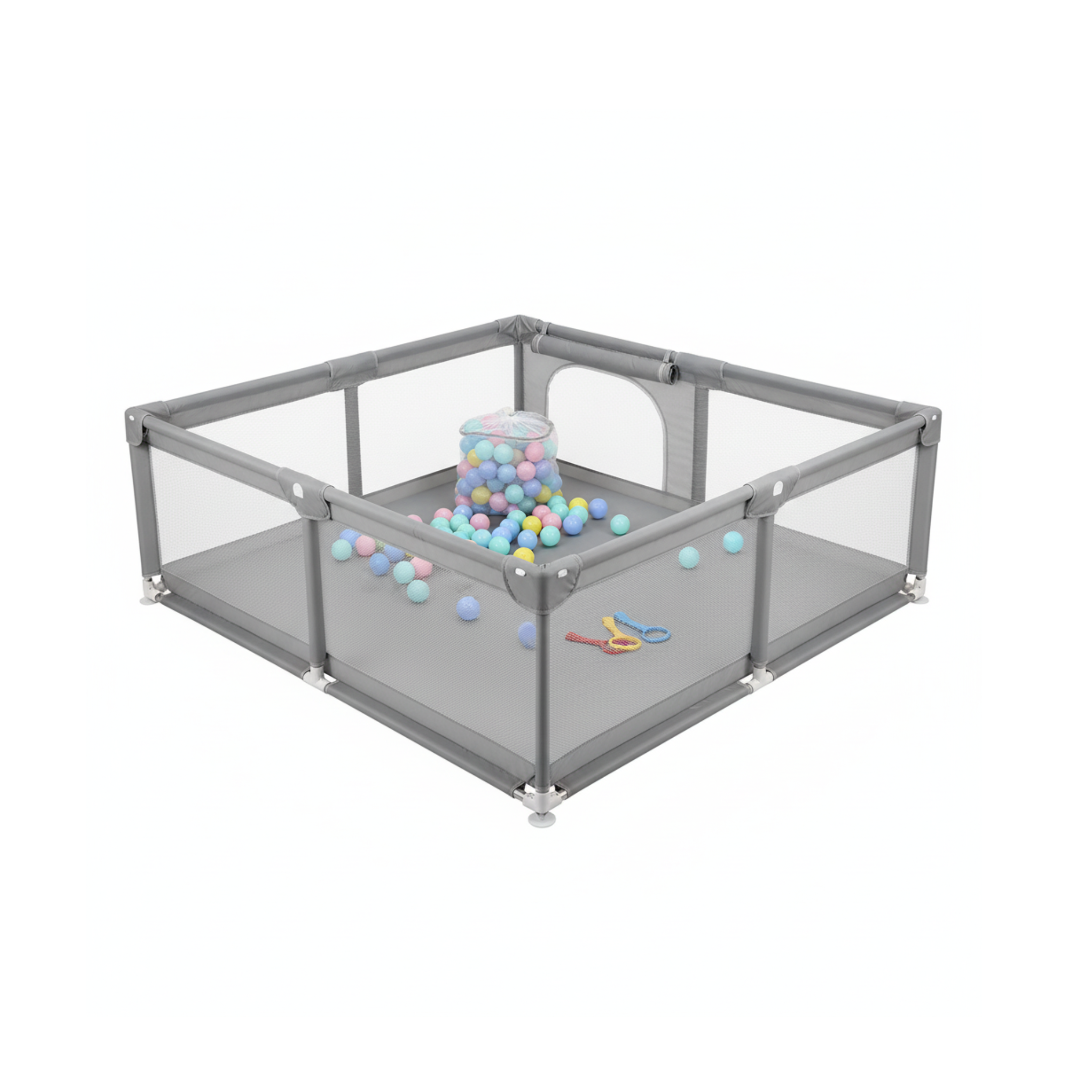 Aire de jeux pour enfants - pliable avec jeux - 5 tailles différentes