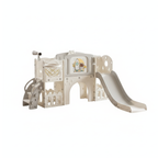 Aire de jeux bébé-enfant avec toboggan & activités