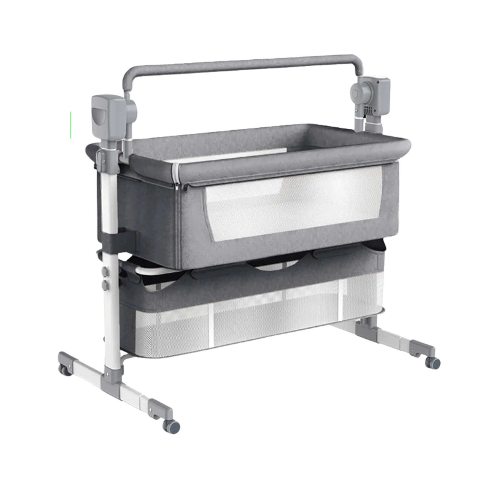 Lit cododo évolutif avec balancement + moustiquaire