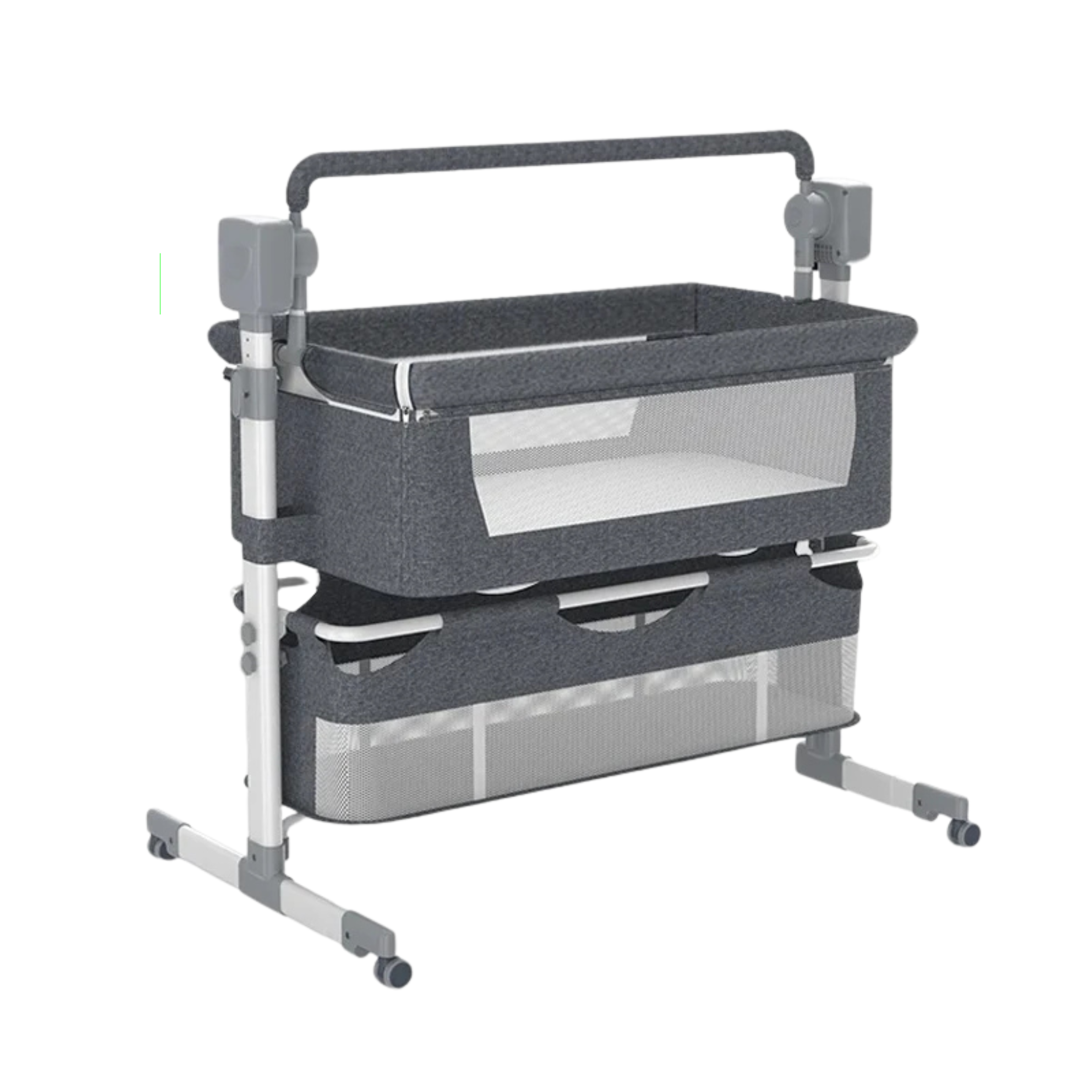 Lit cododo évolutif avec balancement + moustiquaire