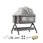 Lit cododo évolutif avec balancement + moustiquaire