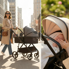 Poussette 2-en-1 Réversible – de la naissance à 3 ans