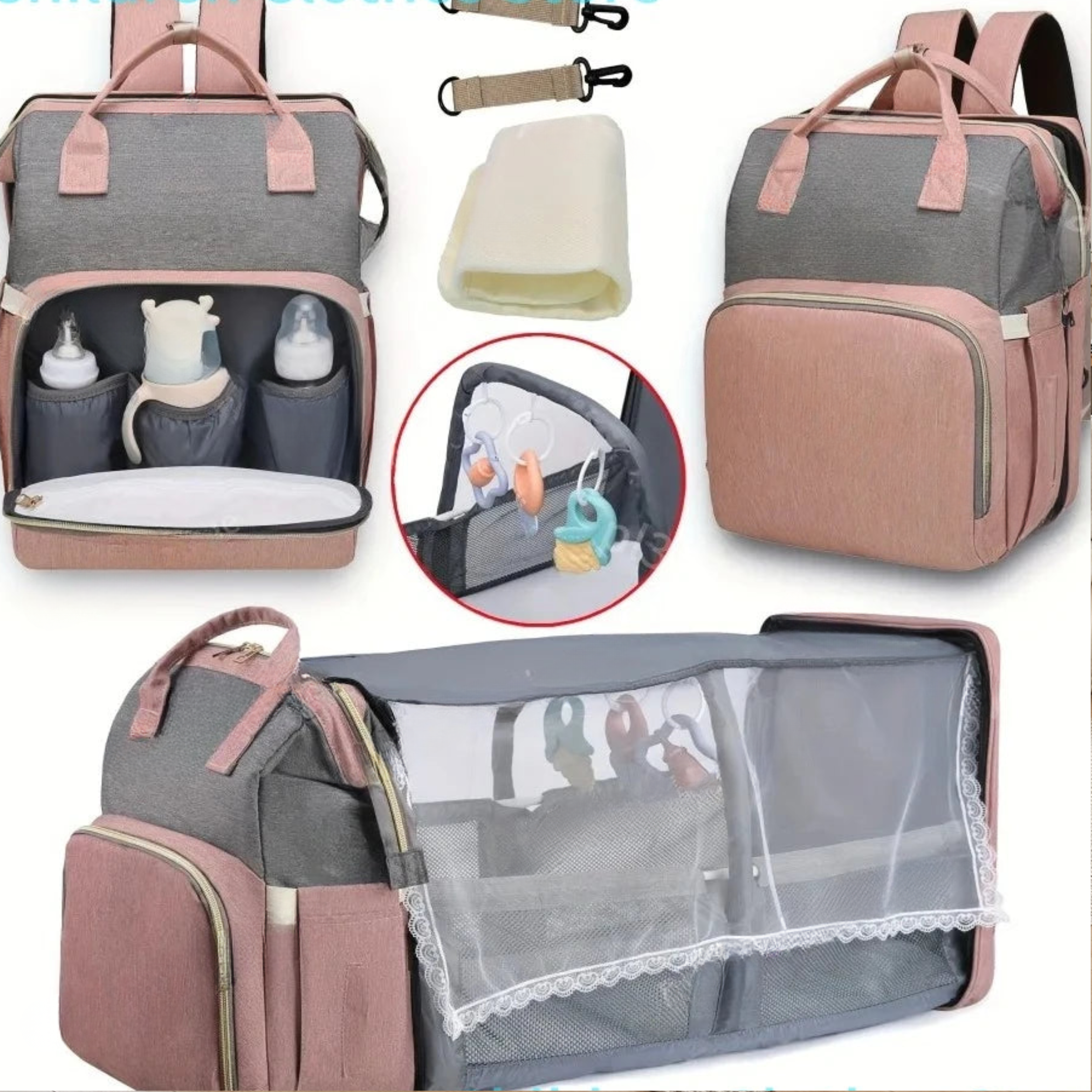 Sac à langer multifonction - Grande capacité