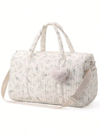 Baby Diaper Bag Cute Cartoon Shoulder Bag with Zipper Messenger Bag Mom Bag Storage Bag Luggage Tote Bag for Travel