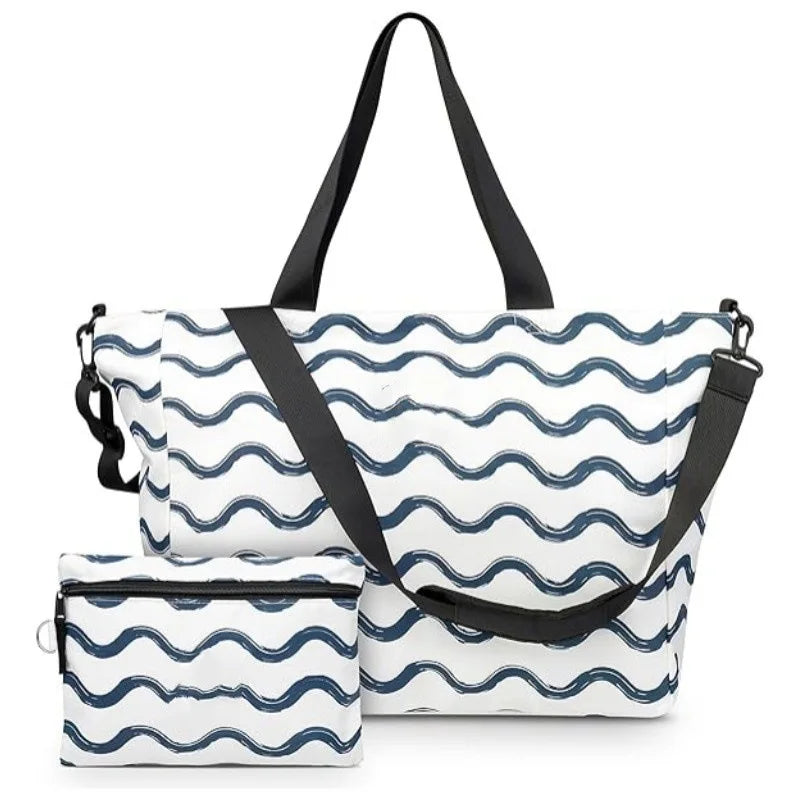 Large Capacity Mommy Bag for Women Totes Baby Diaper Nappy Bags Shoulder Cotton Ladies Maternity Shopping Bags