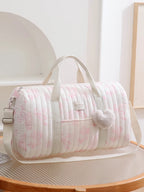 Baby Diaper Bag Cute Cartoon Shoulder Bag with Zipper Messenger Bag Mom Bag Storage Bag Luggage Tote Bag for Travel