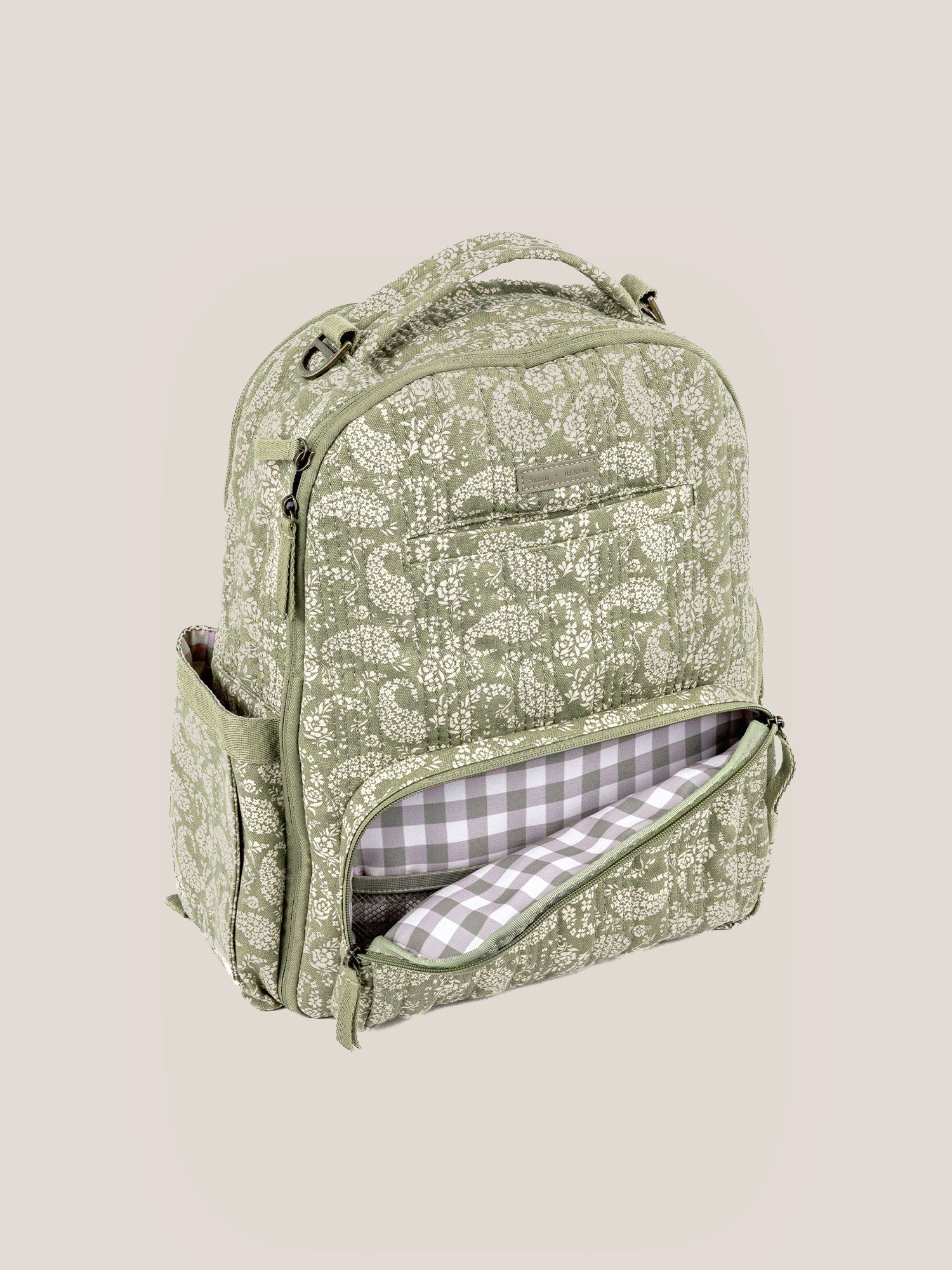 JuJuBe Sazan + JuJuBe Classic Diaper Backpack - Paisley Floral