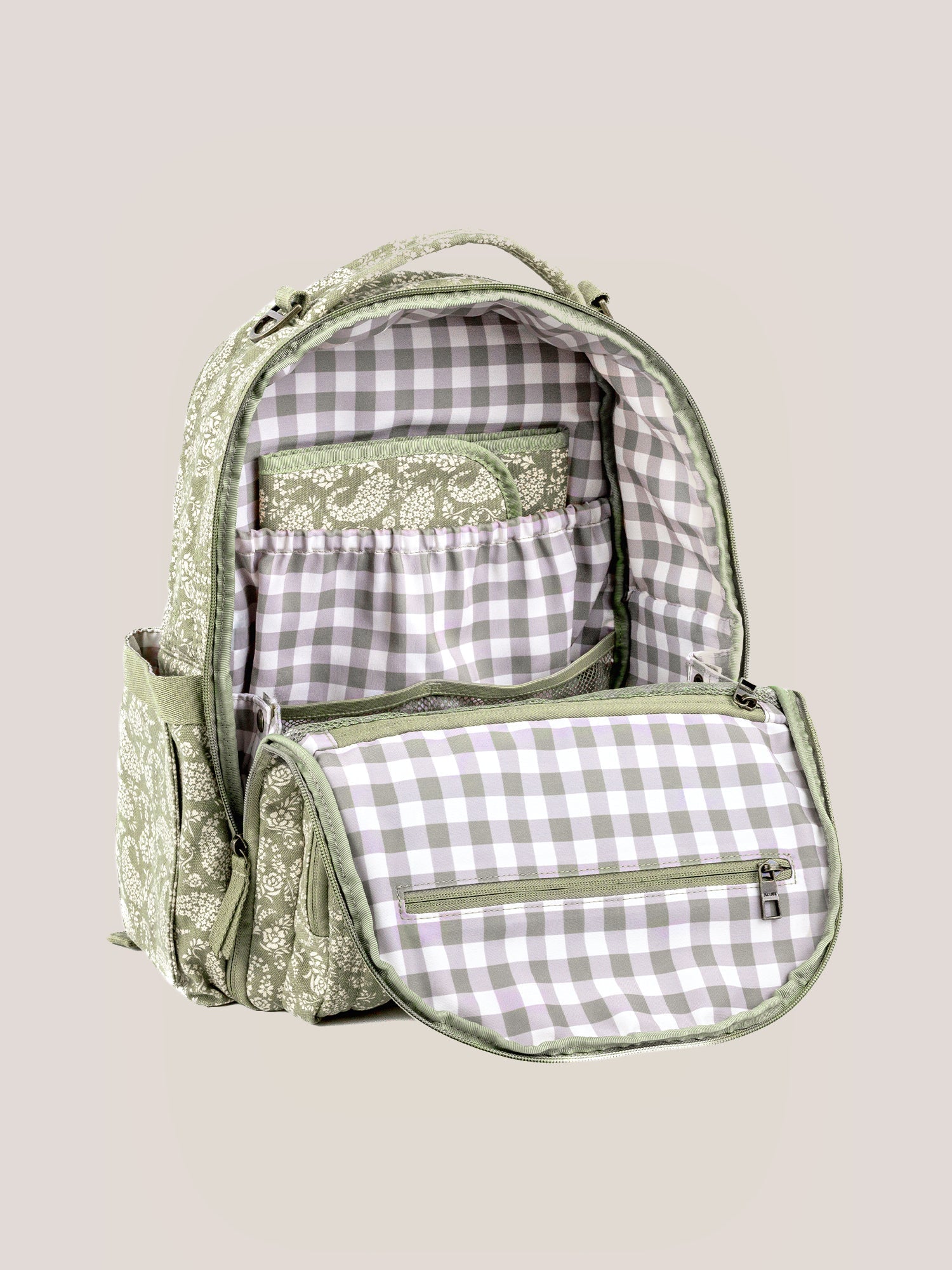 JuJuBe Sazan + JuJuBe Classic Diaper Backpack - Paisley Floral