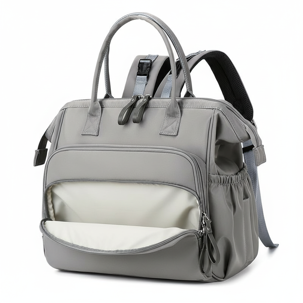 Mommy Diaper Bags Baby Stroller Hanging Bag Mother Large Capacity Nappy Backpacks with Changing Mat Convenient Baby Nursing Bags