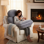 Pregnancy Pillows for Sleeping, G Shaped Full Body Maternity Pillow with Removable Cover - Support Pregnancy Pillow for Women