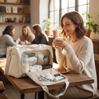 Large Capacity Mommy Bag for Women Totes Baby Diaper Nappy Bags Shoulder Cotton Ladies Maternity Shopping Bags