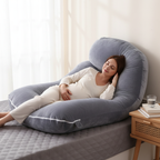 Pregnancy Pillows for Sleeping, G Shaped Full Body Maternity Pillow with Removable Cover - Support Pregnancy Pillow for Women