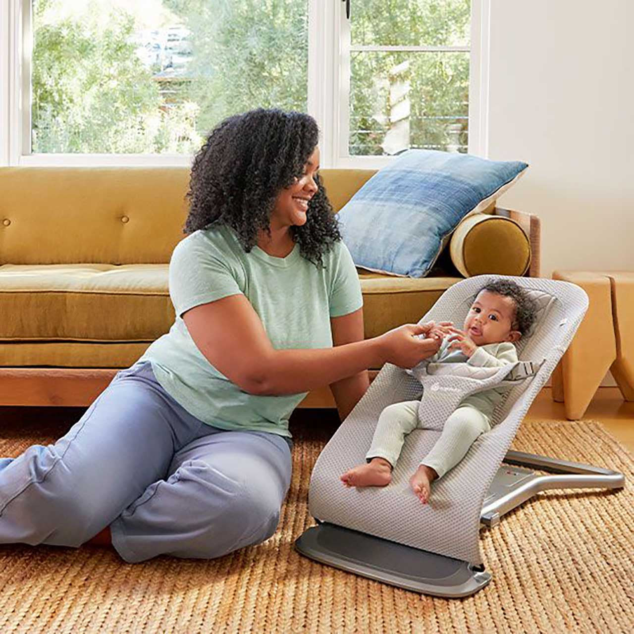 Ergobaby Evolve Bouncer - Mesh