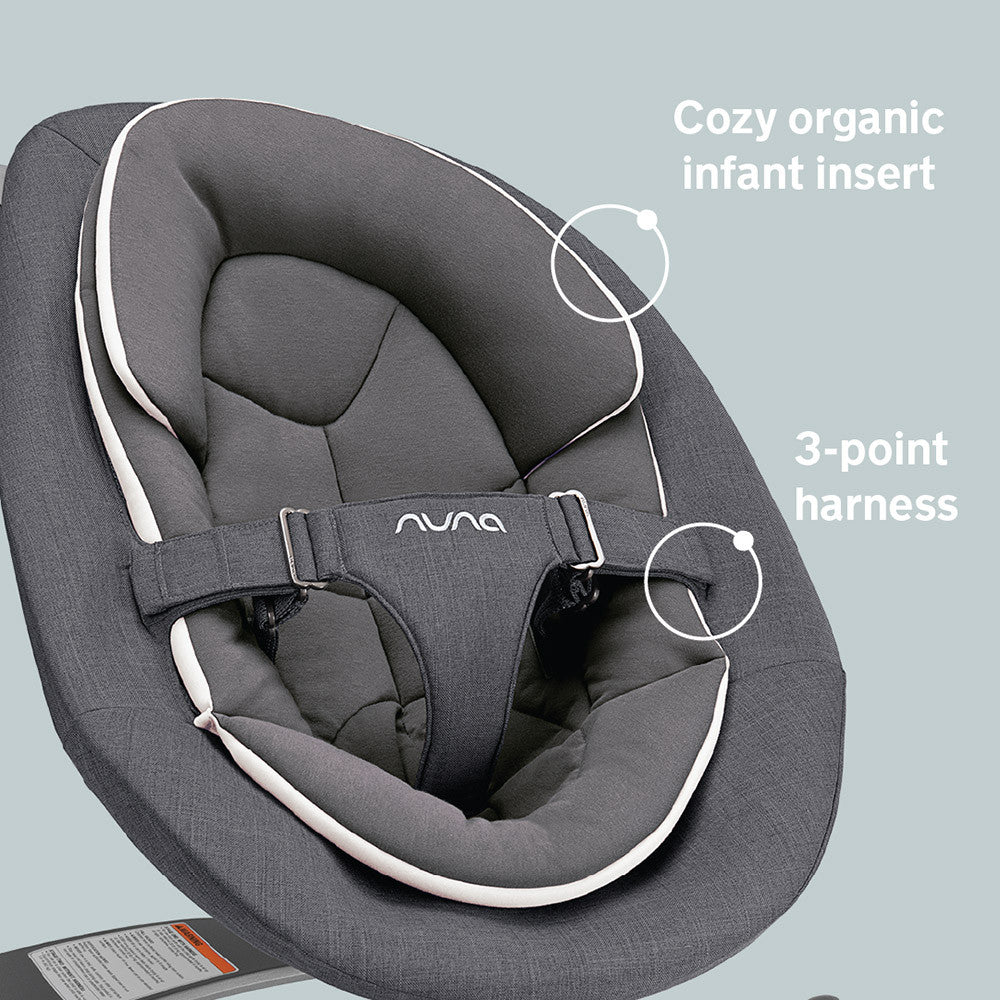 Nuna LEAF Grow Baby Seat with Toy Bar