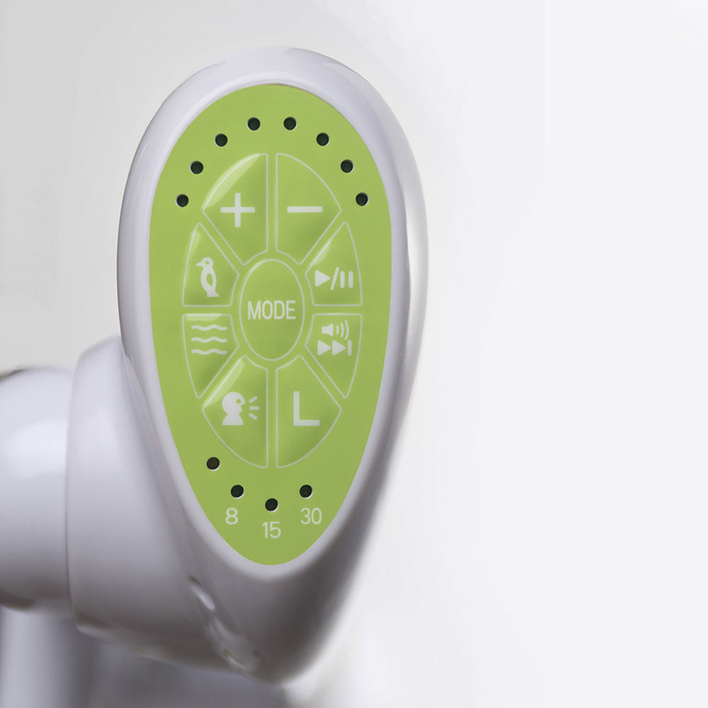 Pali Pappy Rock High Chair and Swing in Pearl Gray