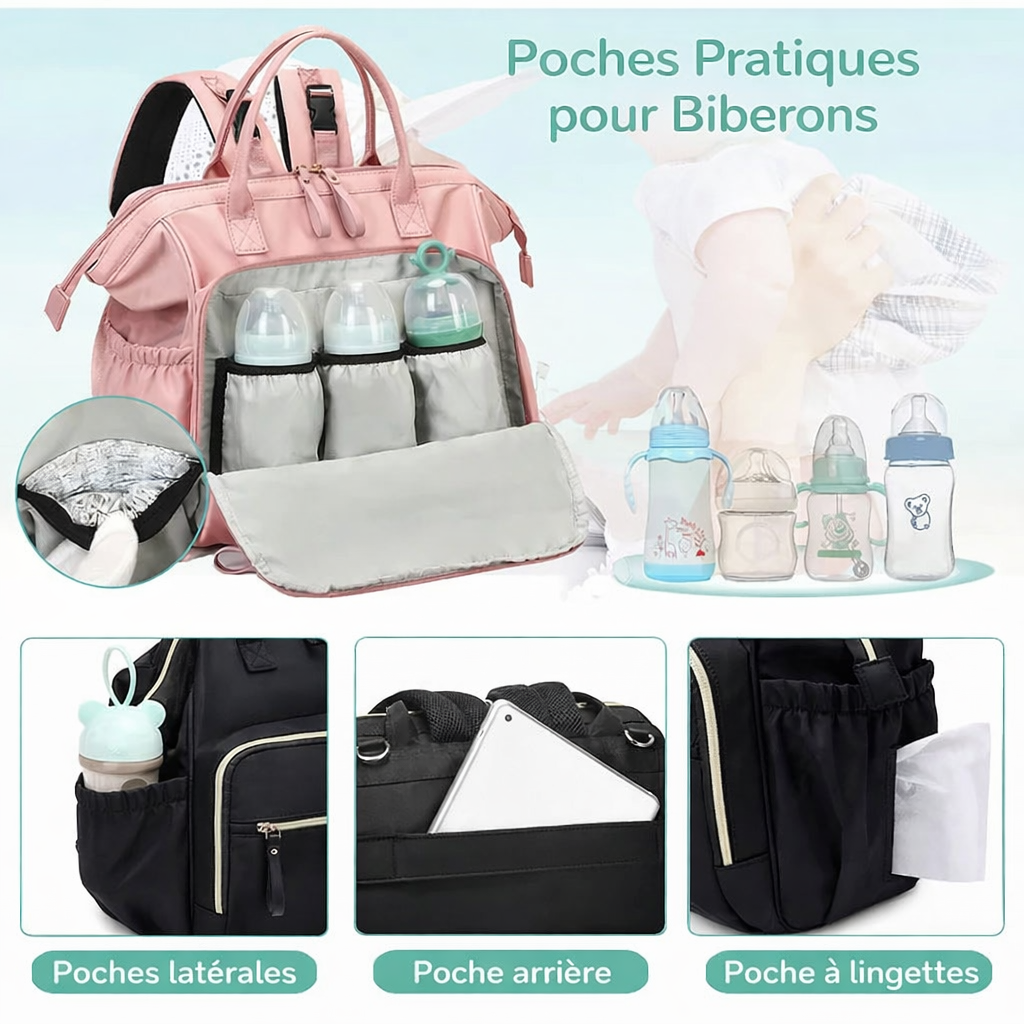 Sac à langer sac à dos – Multifonctions